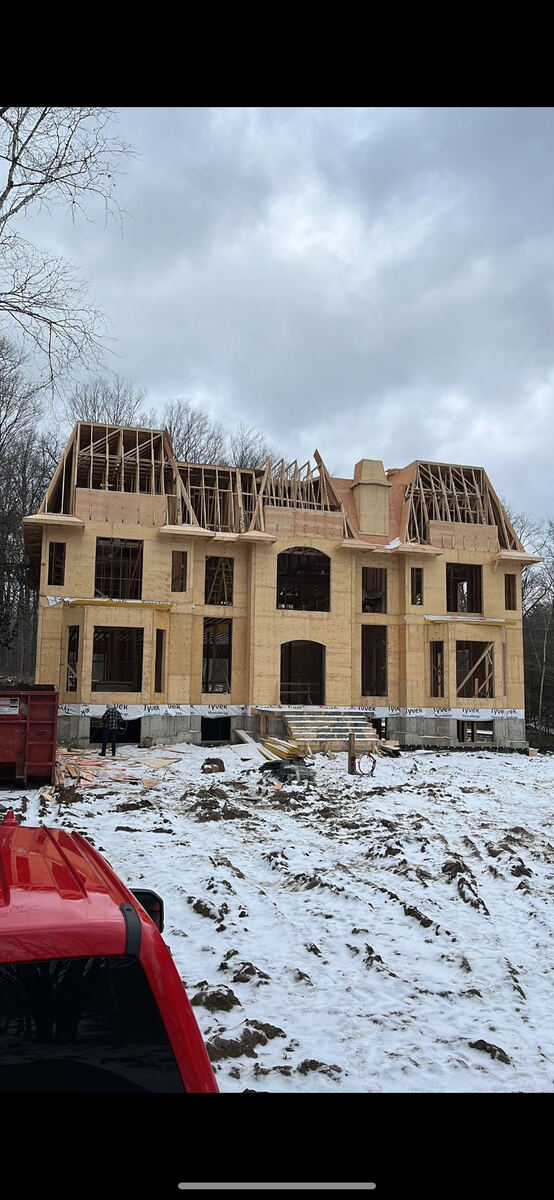 Golden Peak Construction framing project 2
