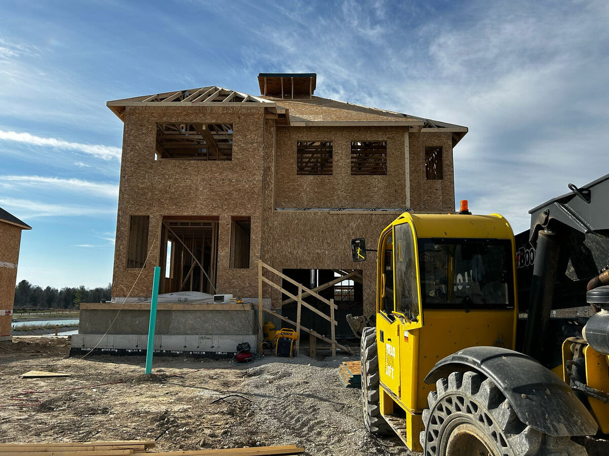 Golden Peak Construction framing project 4