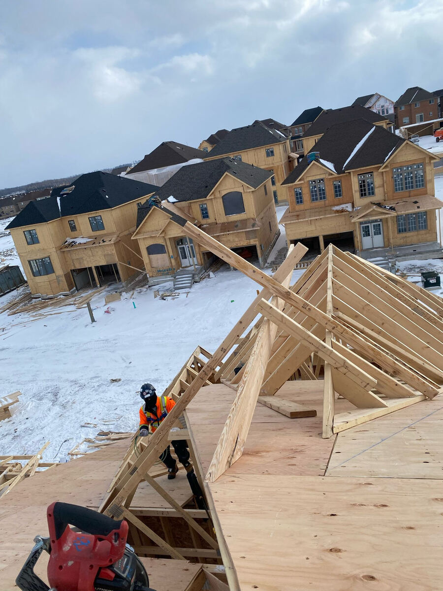 Golden Peak Construction framing project 5