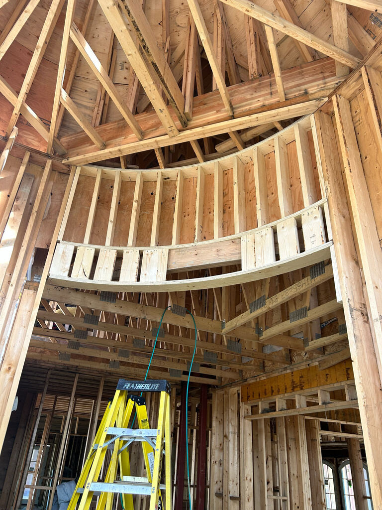 Golden Peak Construction framing project 11