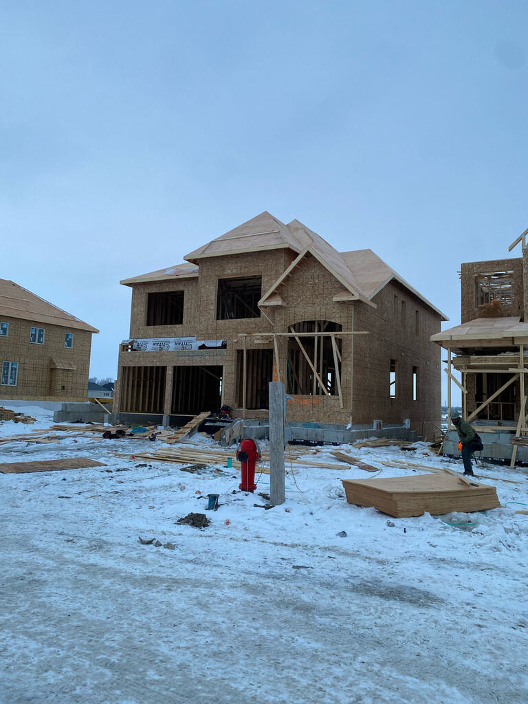 Golden Peak Construction framing project 13