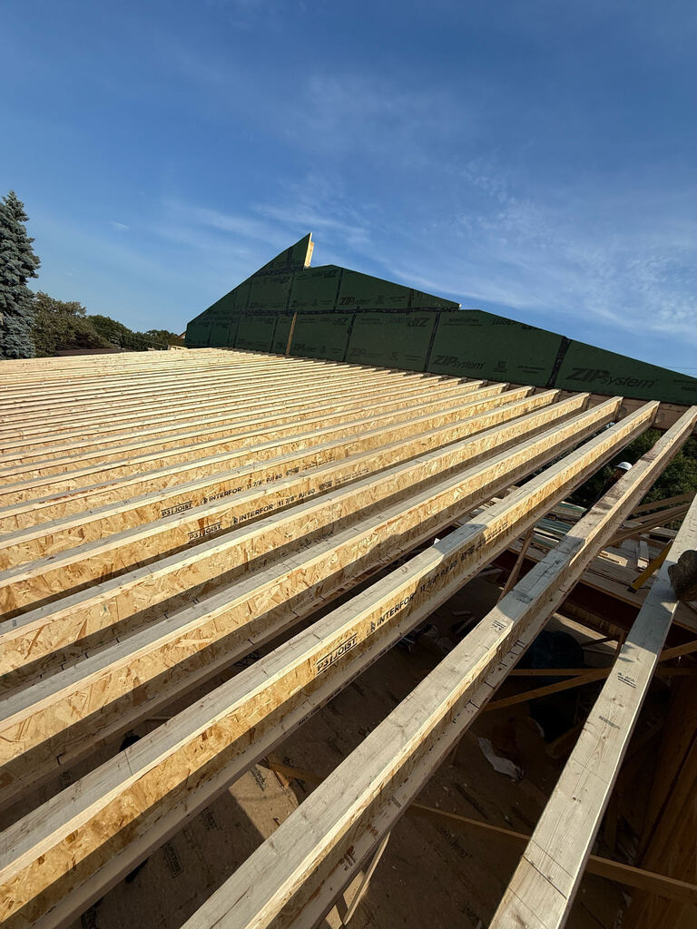 Golden Peak Construction framing project 16