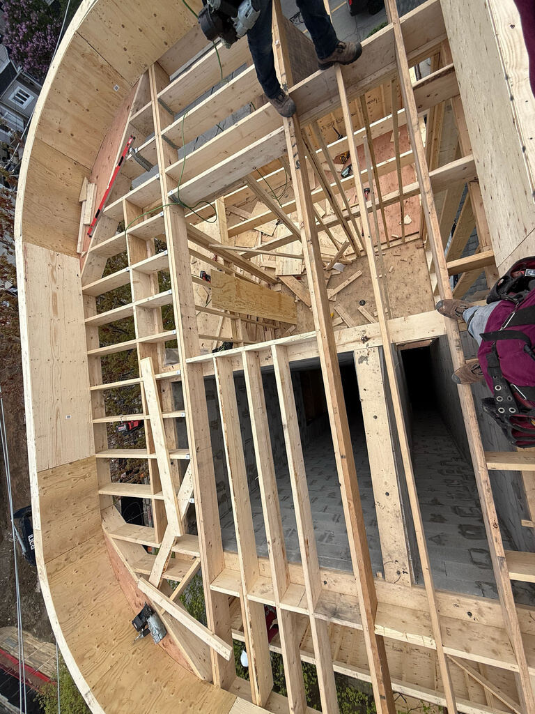 Golden Peak Construction framing project 18