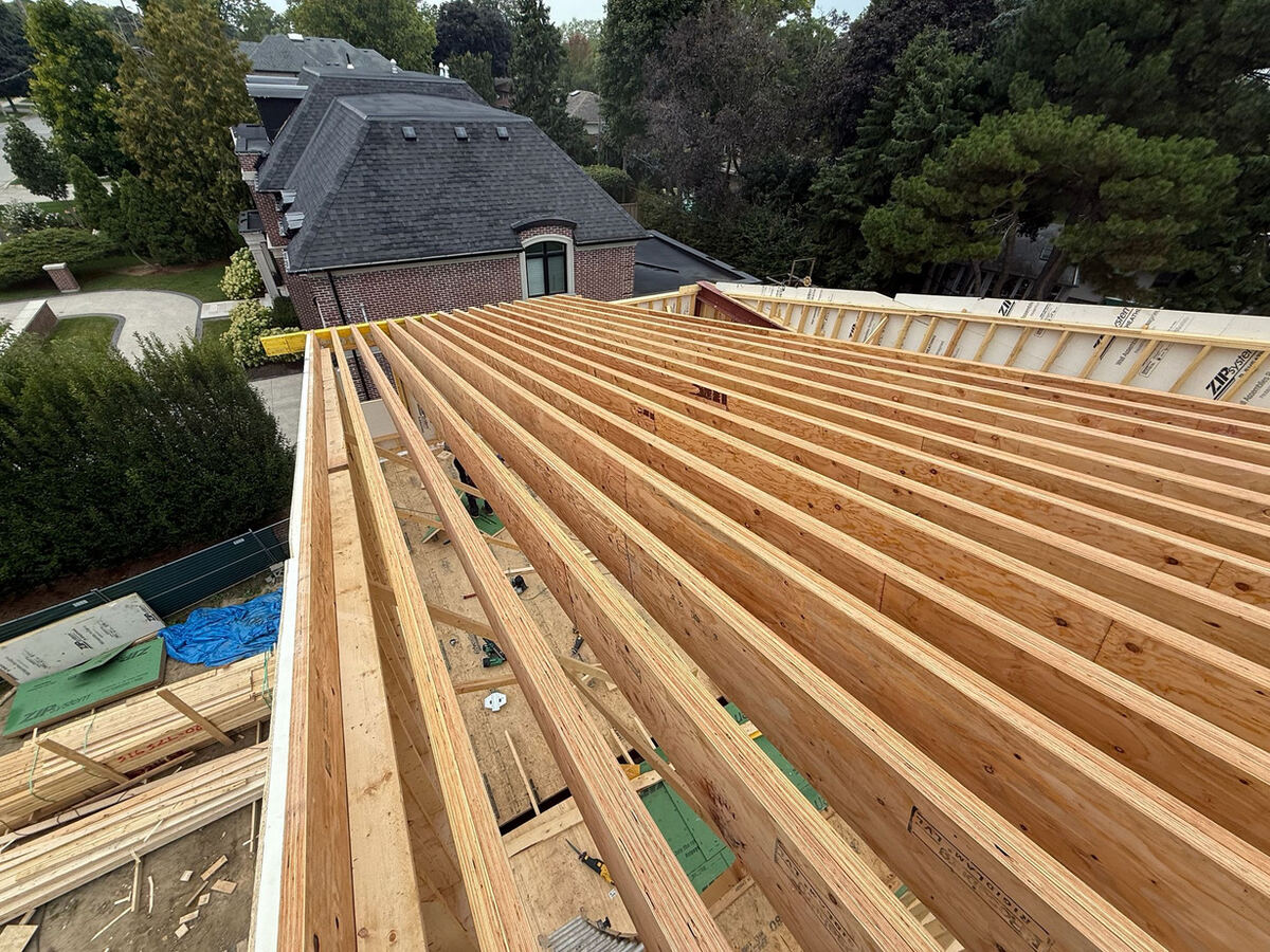 Golden Peak Construction framing project 20
