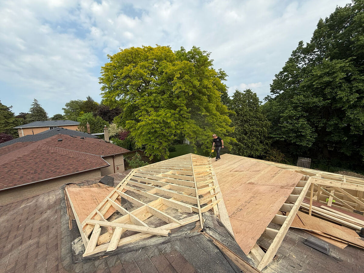 Golden Peak Construction framing project 22
