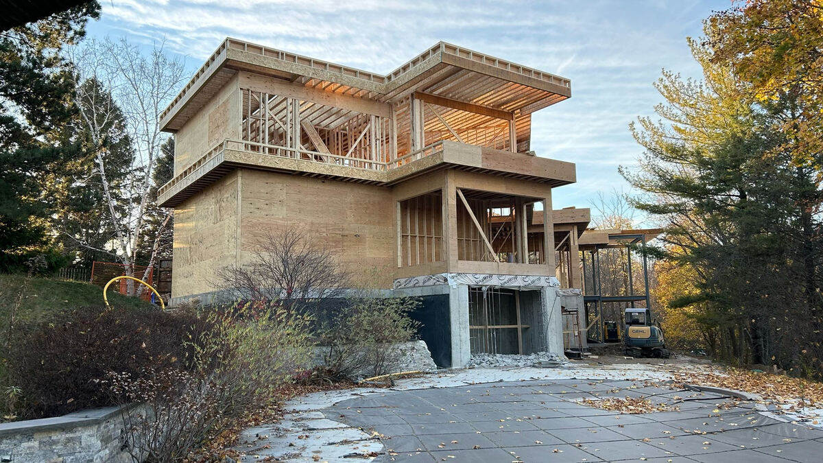 Golden Peak Construction framing project 24