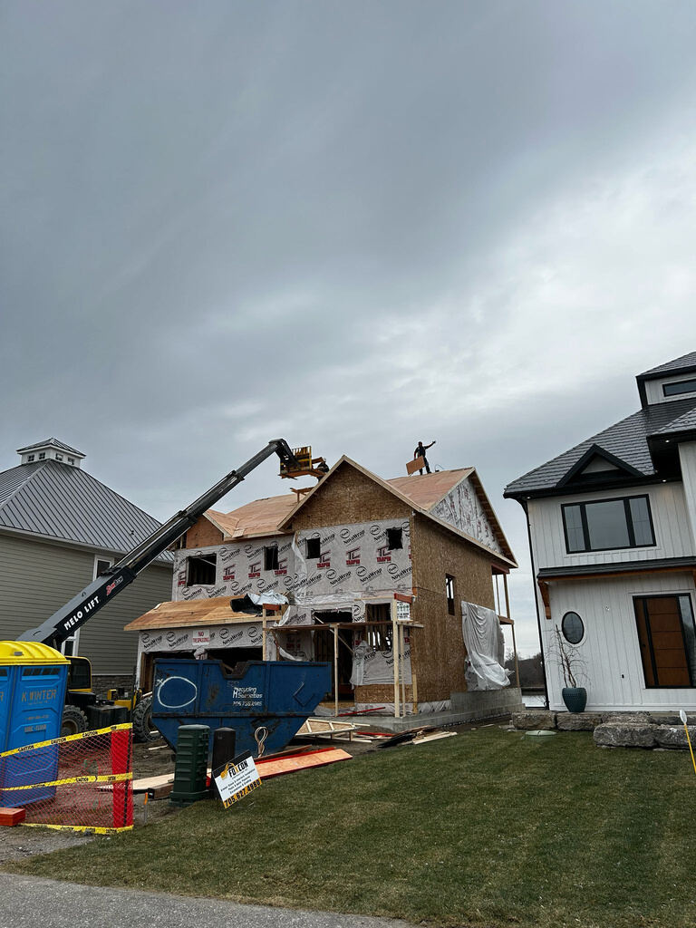 Golden Peak Construction framing project 27