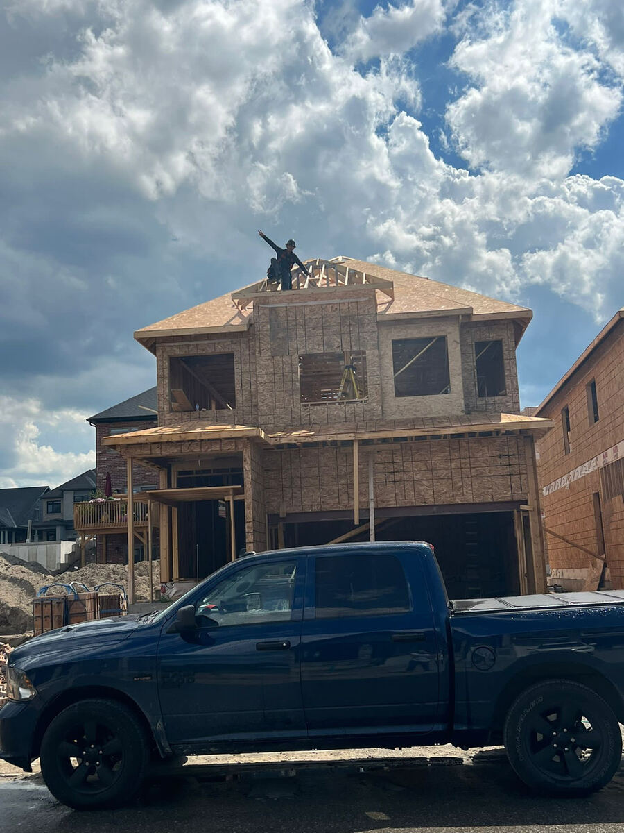 Golden Peak Construction framing project 28